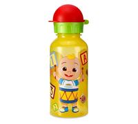 Stor Cocomelon Bouteille d'eau de 370 ml pour enfants, école, crèche, voyage, fabriquée en matériau durable, réutilisable, sans BPA