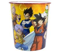 STOR Corbeille à Papier en Plastique Dragon Ball 9923ml - Poubelle Décorative pour Chambre d'Enfant, Design Léger et Résistant pour Garçons et Filles