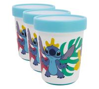 Stor Gobelet antidérapant bicolore 260 ml Stitch (Lot de 3)
