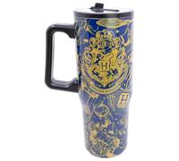 STOR Gobelet en Acier Inoxydable Harry Potter 920ml avec Anse, Couvercle et Bec Anti-Fuite Réutilisable