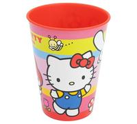 Stor Gobelet Enfant Hello Kitty 260ml en Plastique - Incassable - Verre Idéal pour Enfants à la Maison et à l'École