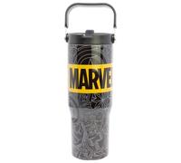 STOR Gobelet Isotherme Avengers 860ml Acier Inoxydable avec Anse - Tasse de Voyage Réutilisable pour Café et Boissons Chaudes et Froides