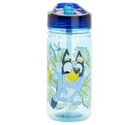 STOR Gourde Enfant Bluey 475ml Tritan avec Poignée Anti-Fuite Réutilisable Sans BPA École Sport Bouteille Eau Enfants