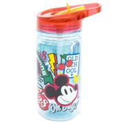 Stor Gourde Enfant Mickey Mouse 475ml Tritan avec Poignée Anti-Fuite Réutilisable Sans BPA École Sport Bouteille Eau Enfants