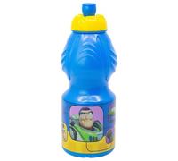 STOR Gourde Enfant Réutilisable Toy Story 5 400ml en Plastique avec Bouchon Anti-Fuite et Bande Antidérapante Sans BPA pour Enfants