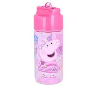STOR Gourde Peppa Pig 430ml Ecozen - Enfant Antigoutte Sans BPA pour École Sport Sorties Réutilisable