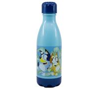 STOR Gourde Réutilisable Bluey 560ml - Plastique Sans BPA avec Bouchon à Vis - Idéale pour École Sport et Sorties