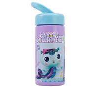 Stor S.L. Gourde de sport Gabby's Dollhouse 410 ml avec paille et poignée intégrée Rose clair