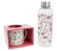 Stor Hello Kitty Bouteille Hydro en Plastique 850 ML et Tasse Petit-déjeuner en céramique 400 ML