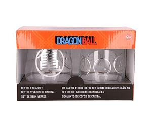 Stor Lot de 2 verres en verre 510 ml Dragon Ball, unique, standard