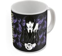 Stor Mercredi Tasse thermoréactive 320 ml - Tasse en céramique - Noir