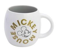 STOR Mickey Mouse Tasse en céramique 380 ml - Grande tasse de petit-déjeuner au design original - Passe au micro-ondes et au lave-vaisselle