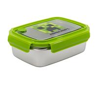 Stor Minecraft Boîte à sandwich en acier inoxydable pour enfants et adultes 1020 ml