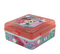 Stor Minnie Mouse Boîte à déjeuner carrée avec 3 compartiments
