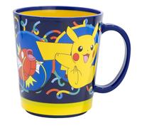 Stor Mug anti-renversement Pokémon Doodle Grip 410 ml en plastique avec système Smartgrip - Ne se renverse pas et se soulève facilement, pour bureau, idée cadeau pour les fans de Pokémon