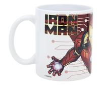 Stor Mug en Céramique Avengers 325ml - Mug de Petit-Déjeuner avec Design Original en Sublimation - Produit Officiel Marvel - Idéal pour Café et Thé