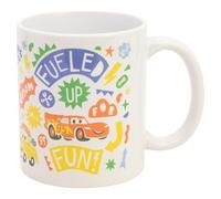 STOR Mug en Céramique Cars 325ml - Mug de Petit-Déjeuner avec Design Original en Sublimation - Produit Officiel Marvel - Idéal pour Café et Thé