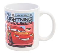 STOR Mug en Céramique Cars 325ml - Mug de Petit-Déjeuner avec Design Original en Sublimation - Produit Officiel Marvel - Idéal pour Café et Thé