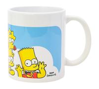 STOR Mug en Céramique Les Simpson 325ml - Mug de Petit-Déjeuner avec Design Original en Sublimation - Produit Officiel Marvel - Idéal pour Café et Thé