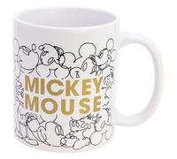 STOR Mug en Céramique Mickey Mouse 325ml - Design Officiel Sous Licence - Idéal pour Café, Thé et Boissons Chaudes - pour Fans