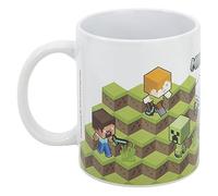 Stor Mug en Céramique Minecraft 325ml - Mug de Petit-Déjeuner avec Design Original en Sublimation - Produit Officiel Marvel - Idéal pour Café et Thé