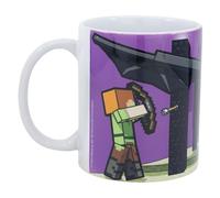 Stor Mug en Céramique Minecraft 325ml - Mug de Petit-Déjeuner avec Design Original en Sublimation - Produit Officiel Marvel - Idéal pour Café et Thé