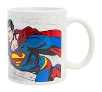 Stor Mug en Céramique Superman 325ml - Mug de Petit-Déjeuner avec Design Original en Sublimation - Produit Officiel Marvel - Idéal pour Café et Thé