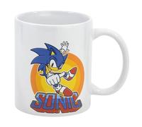 Stor Mug Sonic Japan en céramique 325 ml - Tasse à café, thé ou petit-déjeuner pour les fans de Sonic, idée cadeau