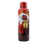Stor Bouteille isotherme en acier inoxydable ONE PUNCH MAN Saitama – motif rouge – 515 ml