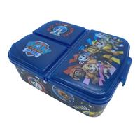 Stor - Paw Patrol - Boîte à Sandwich pour Enfant Décorée La Pat' Patrouille - Boîte à Lunch pour Enfant - Boîte à Lunch et Porte-Collation pour l'École - 3 Compartiments 150 GR