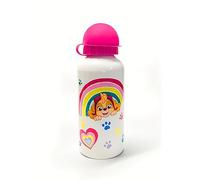 Stor Paw Patrol - Gourde pour fille - Skye & Everest - Rose - 400 ml - Anti-fuite - Aluminium - Idée cadeau pour Noël, anniversaire, rentrée des classes