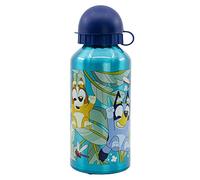 Stor S.L. Gourde en aluminium Bluey 400 ml Sécurisée pour enfants Disney Bleu