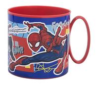Stor Spiderman Tasse en Plastique réutilisable pour Micro-Ondes 390 ML