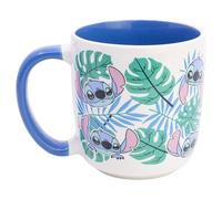 STOR Stitch Mug en céramique 380 ml - Collection Elite - Design original des personnages du film - Passe au micro-ondes et au lave-vaisselle