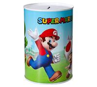Stor Super Mario Tirelire en forme de cochon pour enfants - Boîte en métal - Multicolore - M (07131)