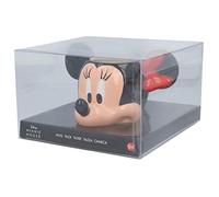 STOR Tasse 3D Tête de Minnie Mouse Disney en Céramique - 360 ml avec Boîte Cadeau