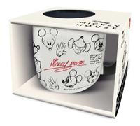 Stor Tasse Elite Mickey Mouse Vintage Sketches 380ml