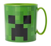 Stor Tasse Enfant Plastique Minecraft 390ml - Compatible Micro-ondes, Résistante et Réutilisable pour Enfants