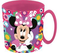 Stor - Tasse Micro Minnie Bold Florals - Tasse à personnage Disney - 390 ml - Recommandé à partir de 3 ans