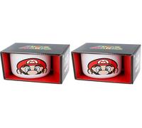 Stor Tasse Super Mario Boîte Cadeau Céramique (Lot de 2)
