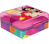 STOR Tataway Boîte à sandwich Disney Princess Baby, en plastique sans BPA, lavable et réutilisable, avec plusieurs compartiments