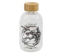 Stor The Witcher - Petite Bouteille en Verre réutilisable et transportable - Transparent