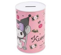 STOR Tirelire Métallique Kuromi - Tirelire Enfant Officielle en Acier - Boîte à Économies Résistante Cadeau Collection