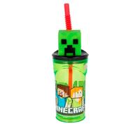 Stor Verre Minecraft Straw 3d Figure 3d 360ml