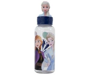 Stor - Water Bottle W/3d Figurine 560 Ml - Frozen (088808723-74854)