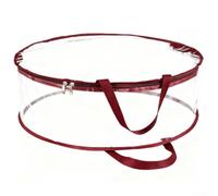 Storage Couronne et Guirlandes avec Poignées Storage Couronne(red76*20cm) | Imperméable et pour robuste, protège de la pour poussière, taille 76x21cm, pour couronnes et guirlandes,