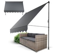 Store à pince Cap Town 250x120 cm - Gris