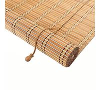 Store à Rouleau en Bambou Naturel,Store Enrouleur Exterieur,Store en Bois de Qualité Supérieure pour Portes de Fenêtres de Cuisine,Stores en Bambou,70% Panne D'électricité (70x200cm/28x79in)