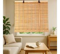Store Bambou Exterieur/Rideau Bambou Exterieur,Store Bambous Naturel | Stores Venitien Occultant Fenetre,Rouleaux Romains Rétro,Rideau Pare-Soleil Intimité Pour Maison,Personnalisée