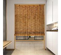 Store Bambou Exterieur,Rideau Pergola Rideaux Terrasse,Store En Bambou Enroulable,Store Occultant,Stores À Rouleaux Romains,Respirant/écologique/Naturel,pour Portes et Fenêtres ( Size : W90xH180cm/36x